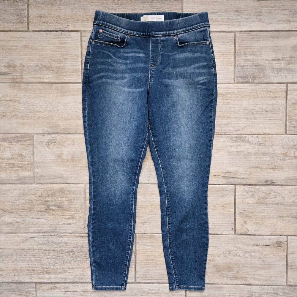 Levi's Signature Totally Shaping Pull On Skinny Jeans Stretch Waist Band 12M
